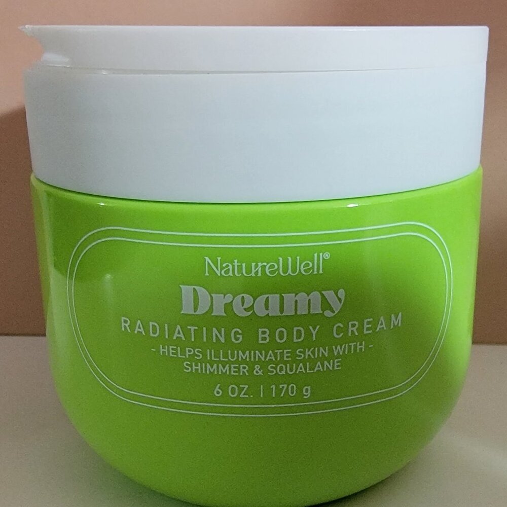 NatureWell Dreamy Radiating Body Cream - 6oz Sealed Jar